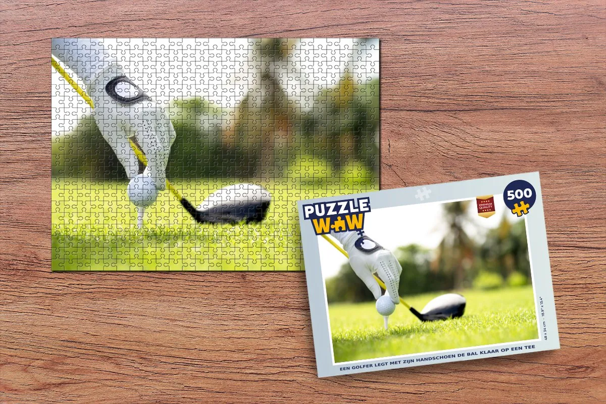 PuzzleWow Legpuzzel 500 Stuks - Multicolor