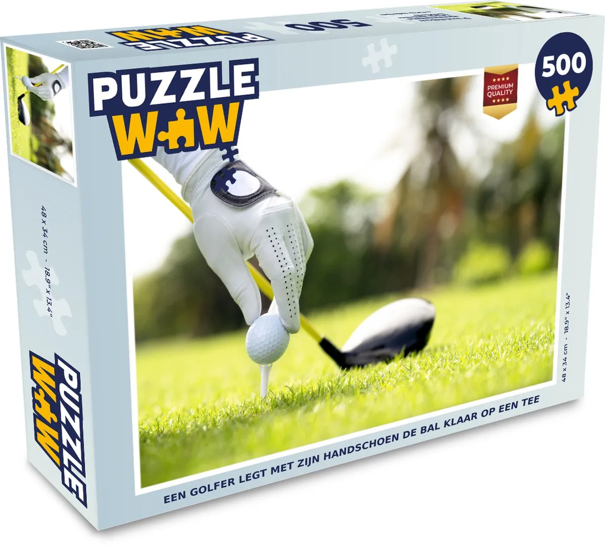 PuzzleWow Legpuzzel 500 Stuks - Multicolor