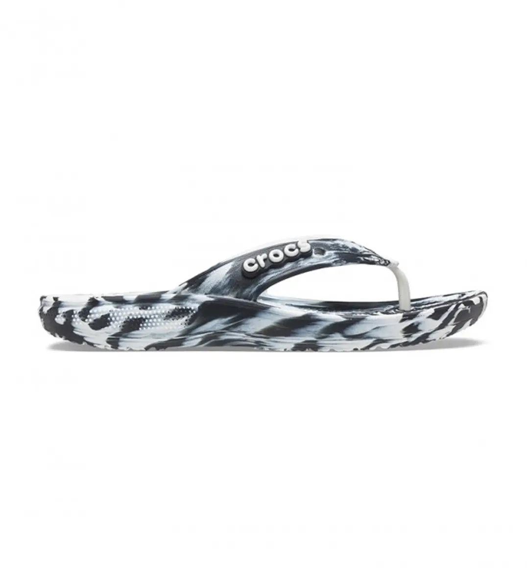 Crocs Classic Marbled Flip Zwart Wit Maat 37/38 US M5/W7