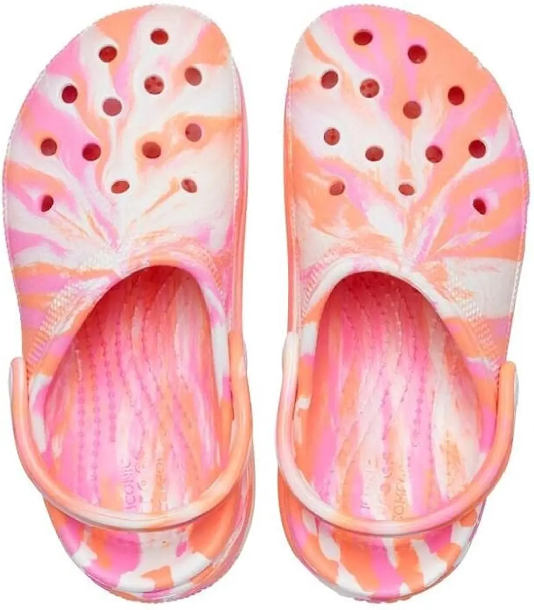 Crocs Marbled Cutie Clog Papaya Roze Maat 28/29 US C11
