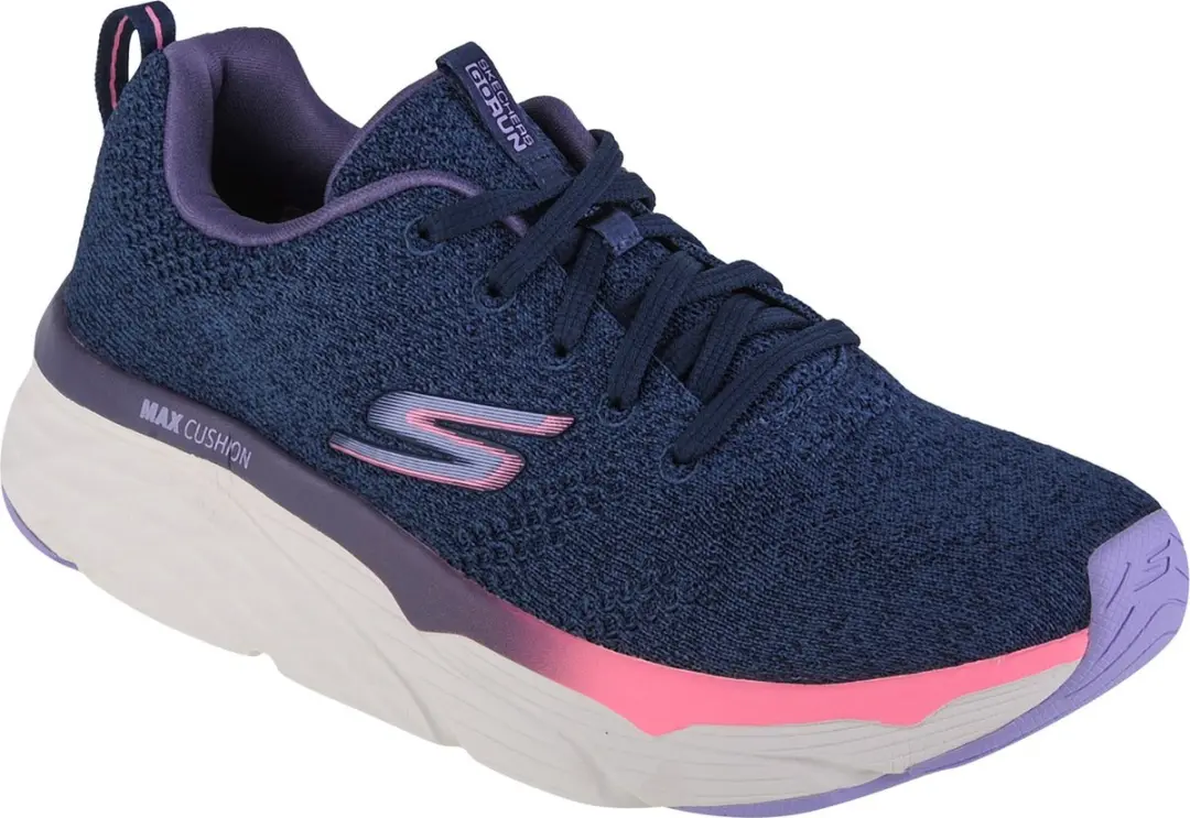 Skechers Max Cushioning Elite-Clarion 128564-NVPR, Vrouwen, Marineblauw, Hardloo