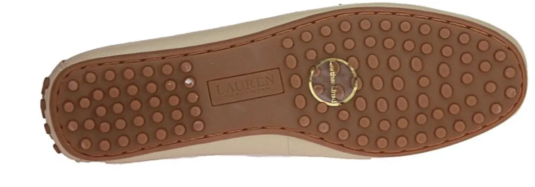 Ralph Lauren Barnsbury Beige Moccasin