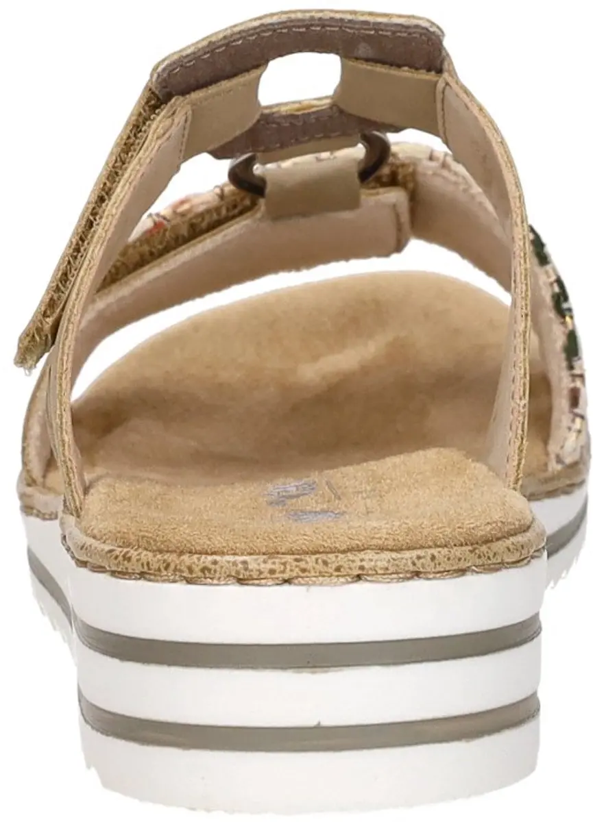 Rieker Open Teen Dames Badslipper - Beige - Maat 36 - afbeelding 6 van 6