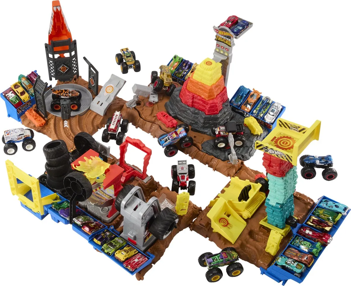 Hot Wheels Monster Trucks Arena Bone Shaker HNB96