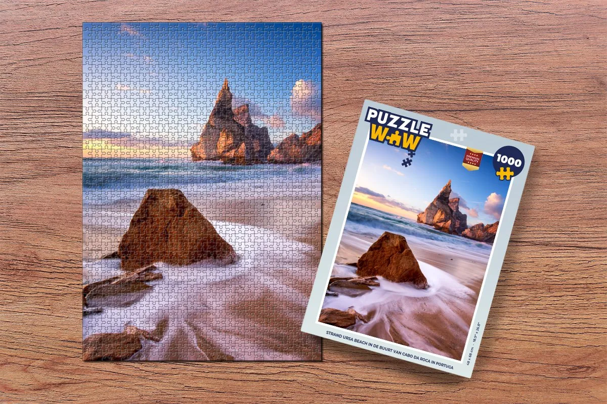 PuzzleWow Strand Ursa Beach Legpuzzel 1000 Stuks - Multicolor