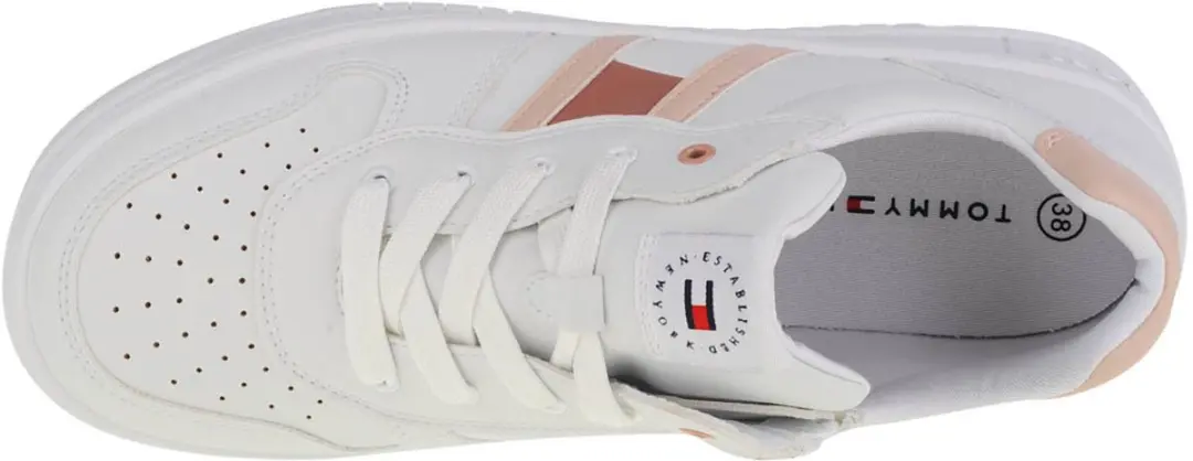 Tommy Hilfiger Low Cut Lace-Up Sneaker T3A4-32143-1351X134 - Wit