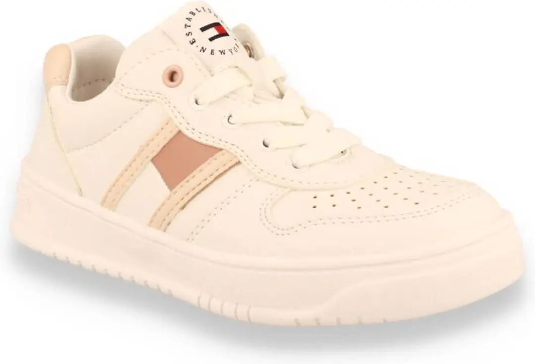 Tommy Hilfiger Low Cut Lace-Up Sneaker T3A4-32143-1351X134 - Wit
