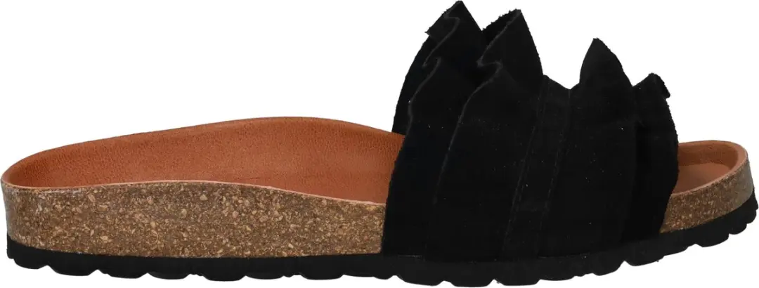 Verbenas Rocio Slippers - Dames - Zwart - Maat 38 - afbeelding 2 van 6
