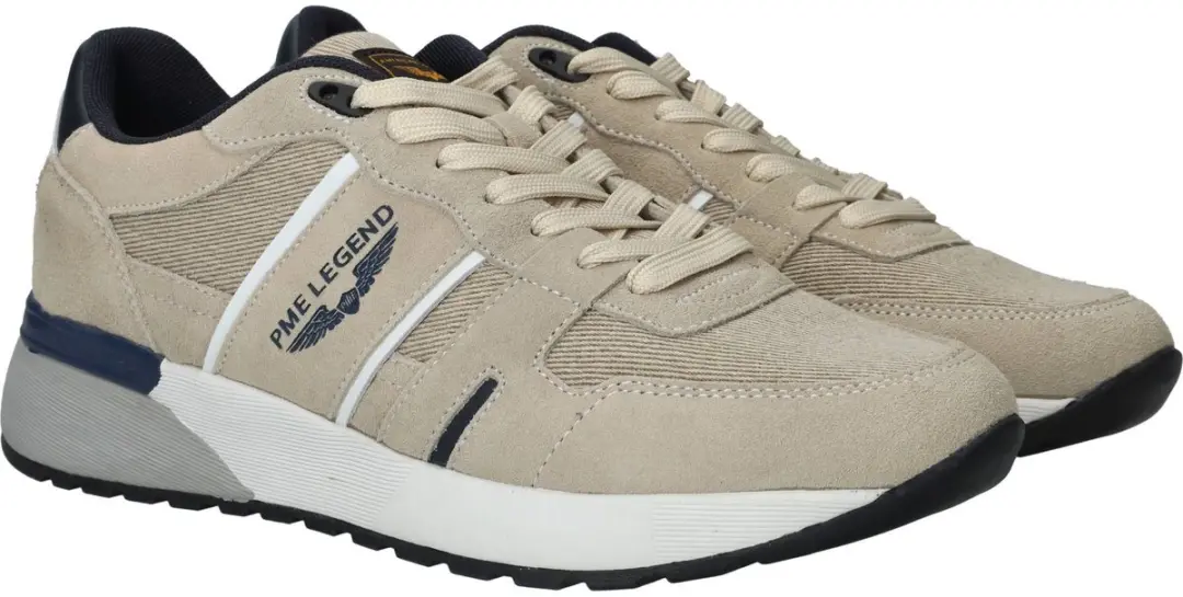 PME Legend Jet Lifter Heren Sneakers - Beige - Maat 43