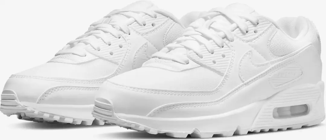 Nike Air Max 90 Triple White - afbeelding 3 van 6