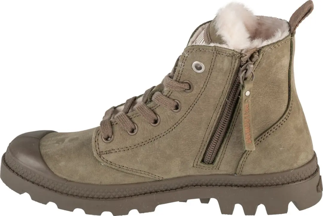 Palladium Pampa Hi Zip WL Dames Winterlaarzen Groen - afbeelding 4 van 6