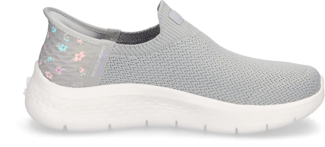 Skechers Slip-Ins Go Walk Flex Sportief - Licht Grijs - afbeelding 2 van 6