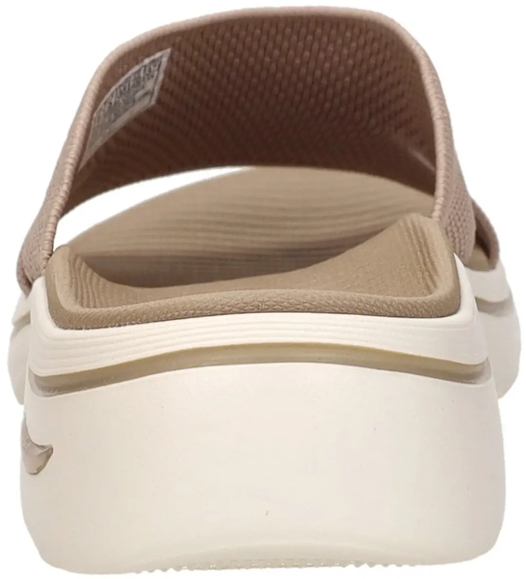 Skechers Go Walk Arch Fit 2.0 Slippers - Beige - Maat 40 - afbeelding 6 van 6