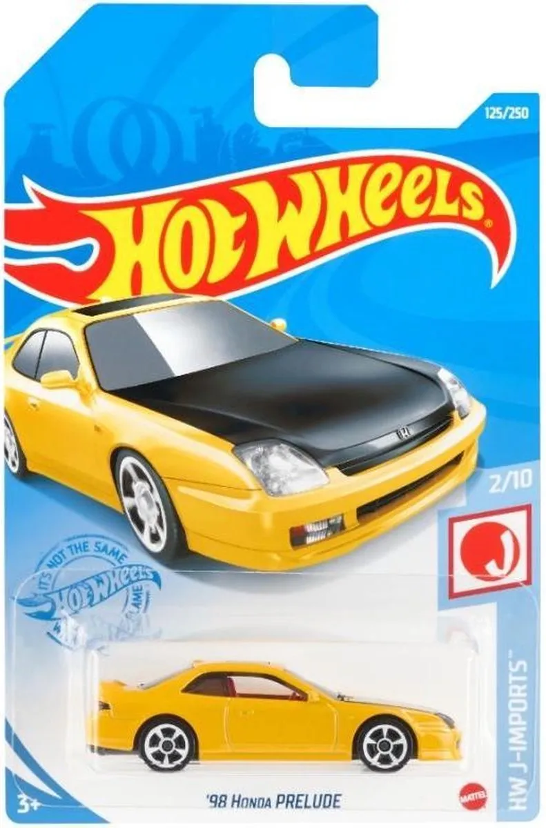 Hot Wheels '98 Honda Prelude 7cm