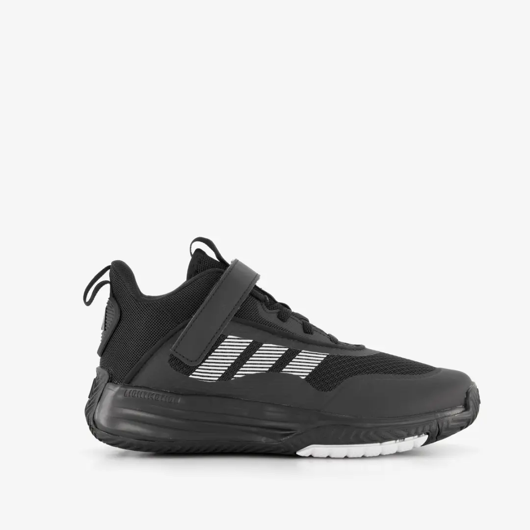 Adidas Ownthegame 3.0 Basketbalschoenen - Zwart - Maat 38 2/3 - afbeelding 6 van 6