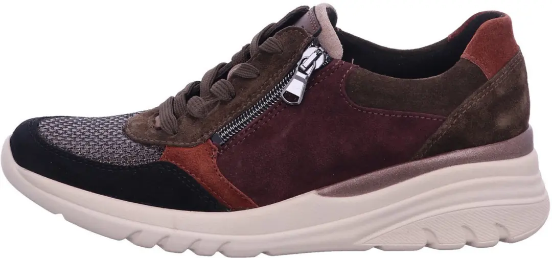 Wäldlaufer Sneaker 927H02 - Zwart/Bruin - Combi - afbeelding 6 van 6