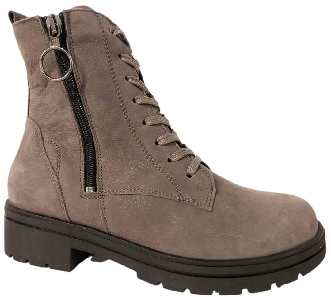 Wäldlaufer 648803 K-zoe Enkellaarzen - Carbon Grijs Glitter - afbeelding 3 van 6