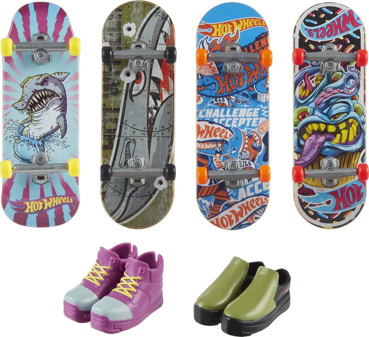 Hot Wheels Skate Speed Shredder Pack HVM15 - Vingerskateboardset