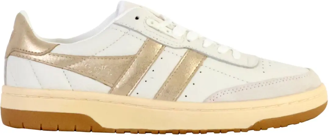 Gola Falcon Mirror Damestrainers - 39 - Wit/Goud