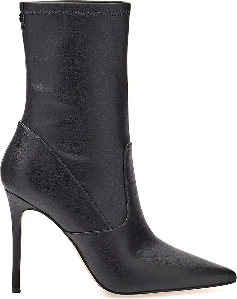 Guess Dames Enkellaarsjes Semmi Hoge Hak Zwart Elegantie 36 EU
