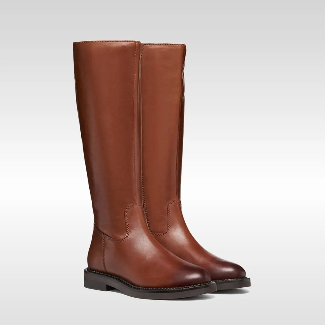 GEOX Serilda Dames Schoenen - Lichtbruin - Maat 40
