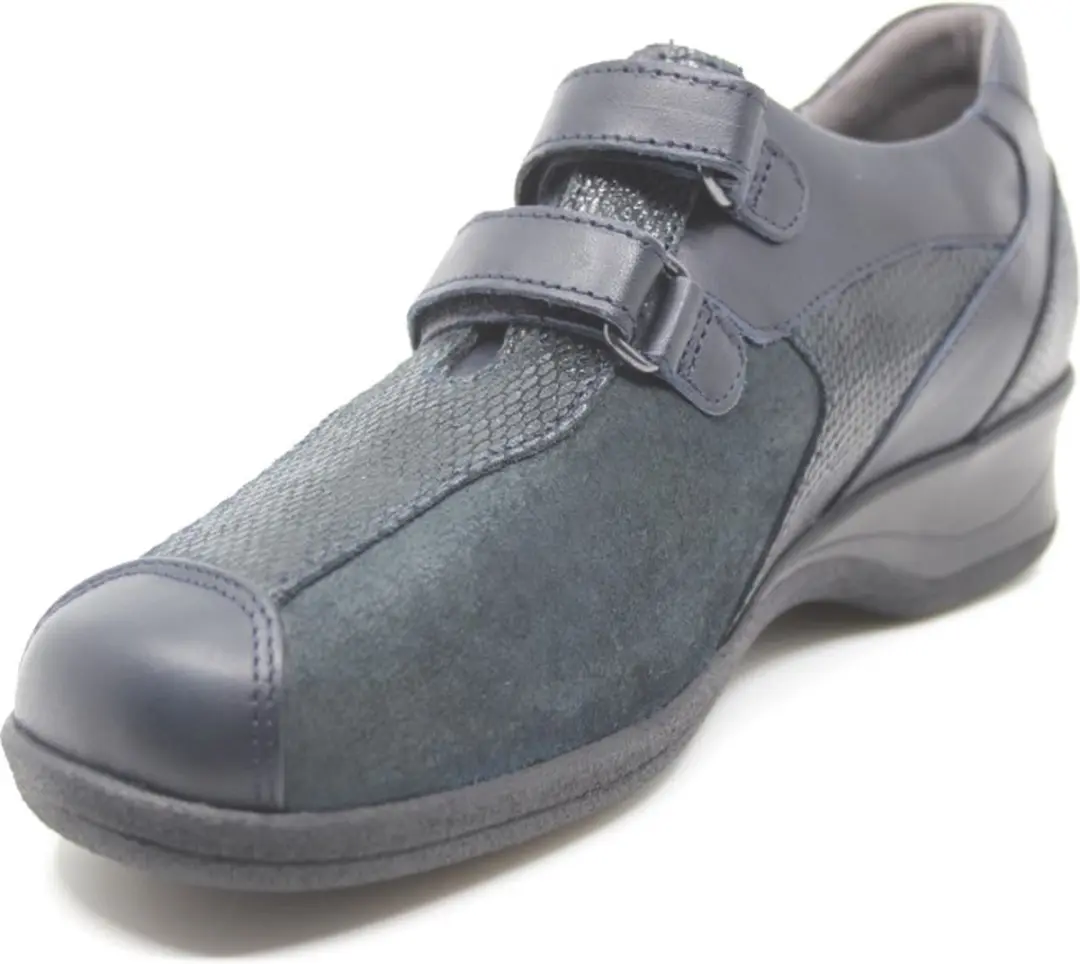 Xsensible Lucia Blauwe Klittenbandschoenen H - 37 - afbeelding 3 van 5