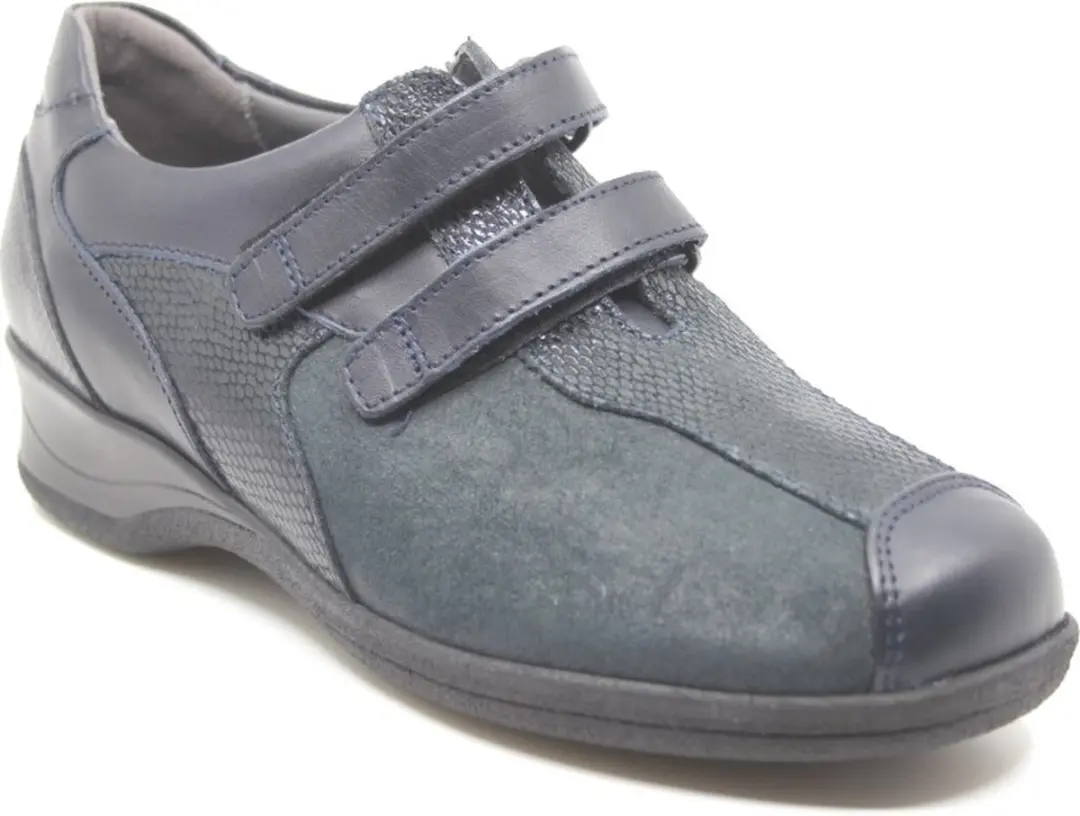 Xsensible Lucia Blauwe Klittenbandschoenen H - 37 - afbeelding 2 van 5