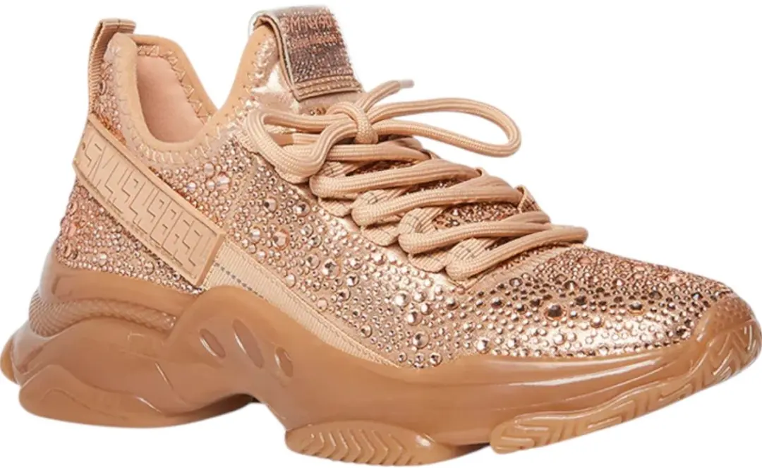 Steve Madden Jmaxima-R Meisjes Sneakers - Bruin - Maat 32