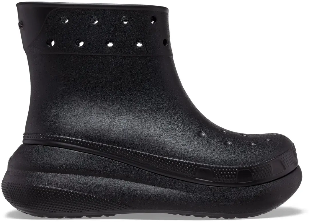Crocs Classic Crush Rain Boot Black Maat 42/43 M9/W11
