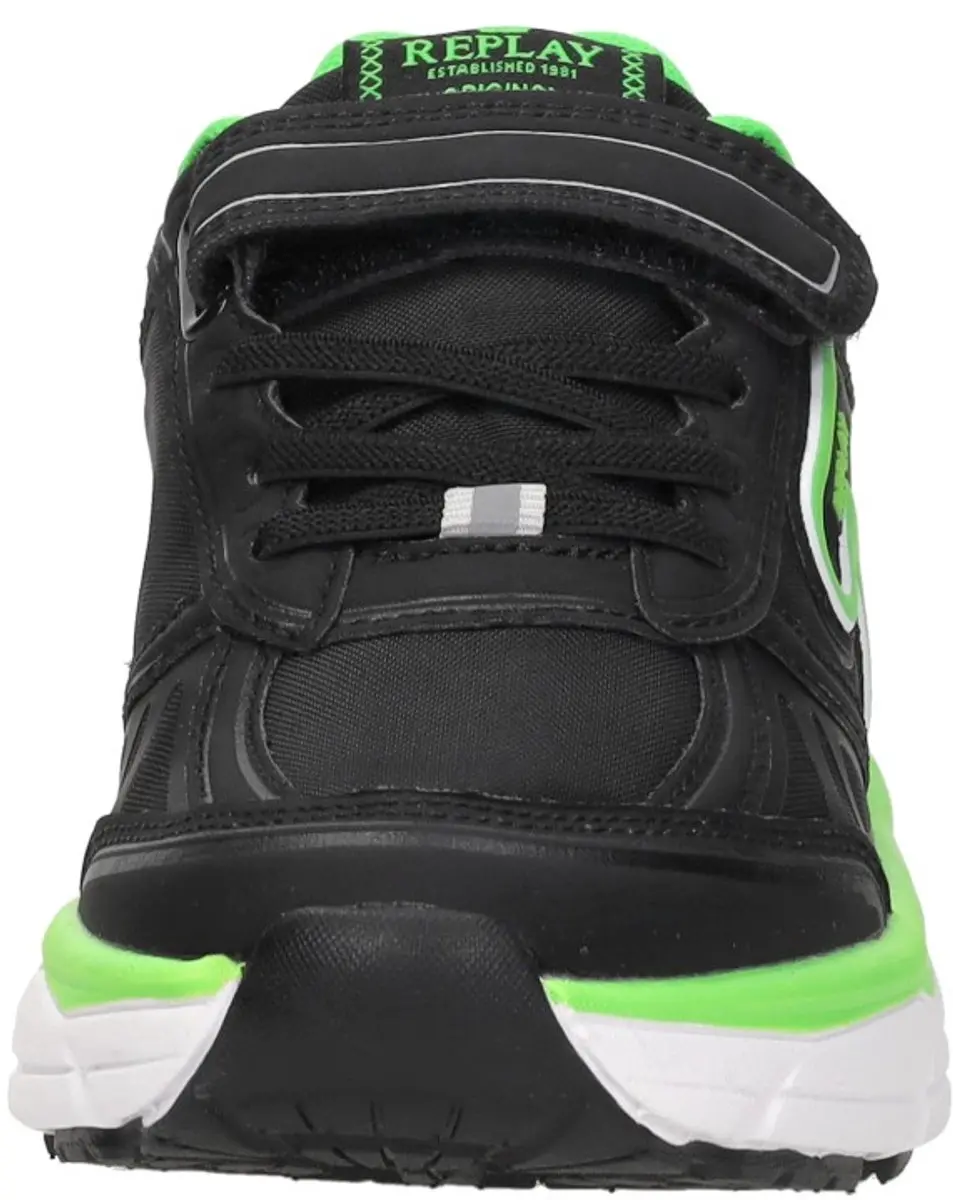 Replay Christal JR Boy 5 Sneakers Laag - Zwart - 39 - afbeelding 3 van 6