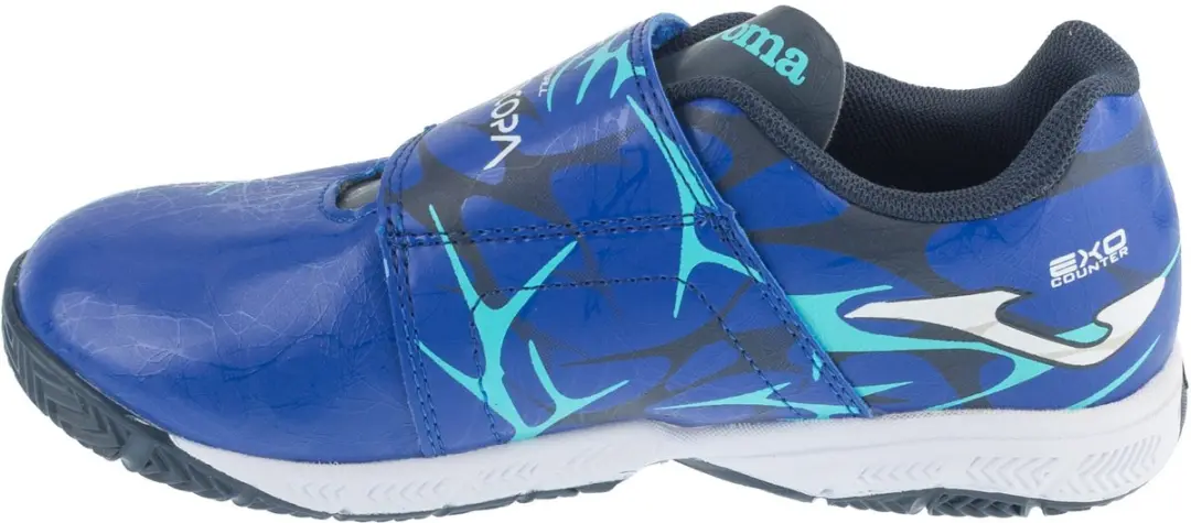 Joma Super Copa Jr 25 SCJW2504INV Indoorschoenen - Blauw - Maat 32 - afbeelding 2 van 5