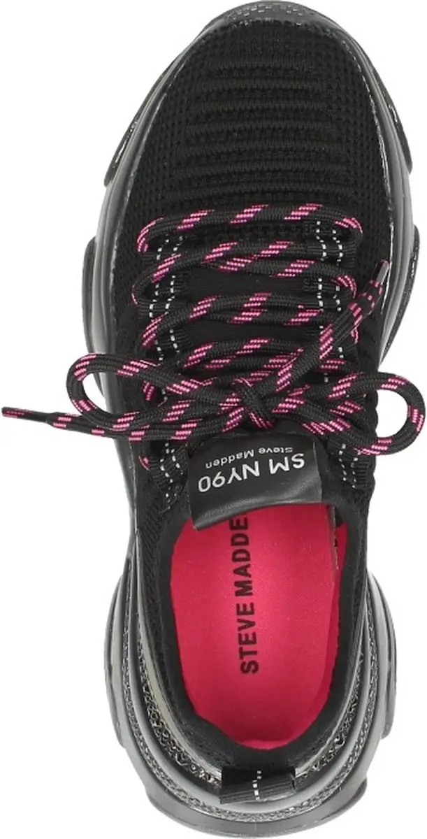 Steve Madden Jmaxima Sneakers - Maat 34 - Zwart