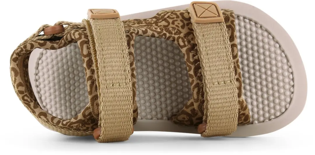 Shoesme Panterprint Lichtgewicht Sandaal - Sandalen Kind - Meisjes - Leopard Grey - Spandex - Maat 30 - afbeelding 5 van 6