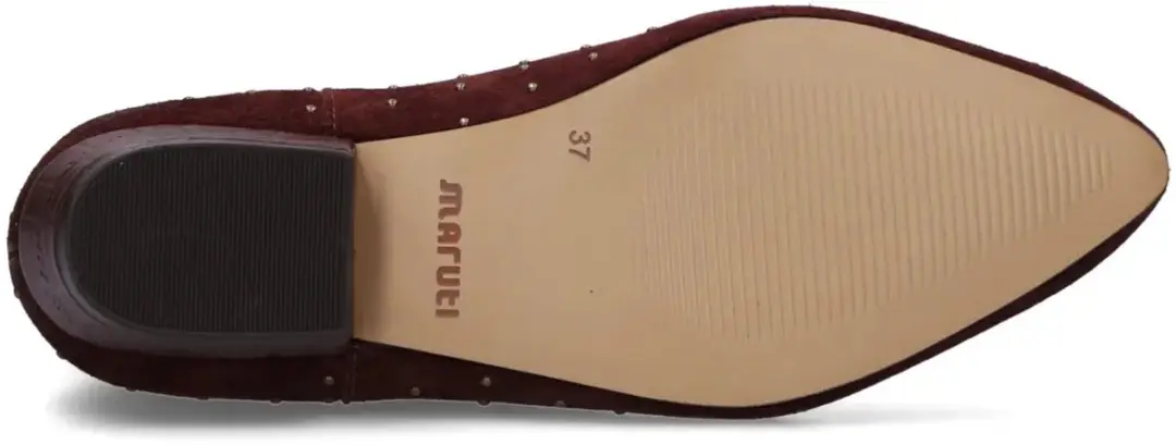 Maruti Amina Enkellaarsjes Dames - Bordeaux - Maat 41