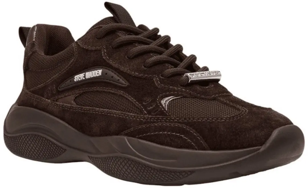 Steve Madden Dames Sneaker Premio-e Choco