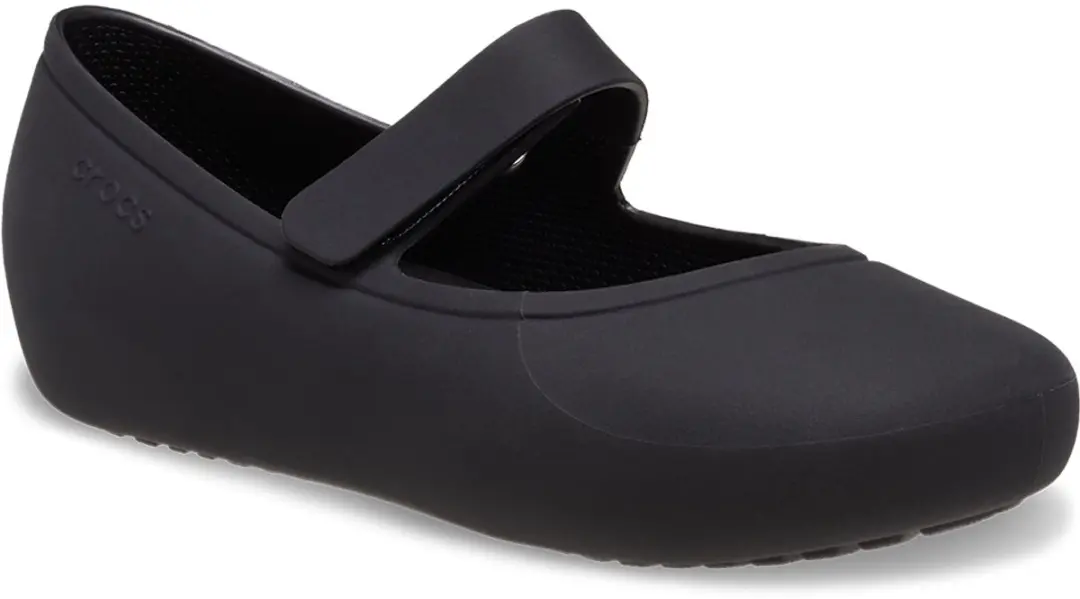 Crocs Brooklyn Mary Jane Flat Klassiek Zwart Maat 25/26 US C9