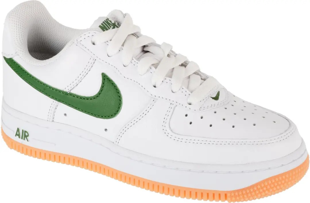 Nike Air Force 1 Low Retro QS, Mannen, Wit, Sneakers, maat: 36