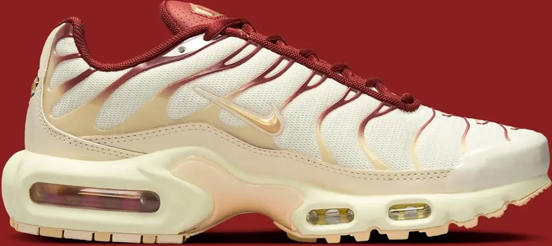 "Sneakers Nike Nike Air Max Plus ""Sail/Tan/Burgundy"""