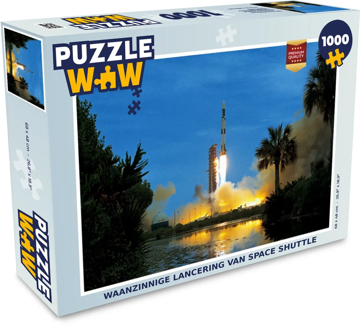 PuzzleWow Legpuzzel 1000 Stuks