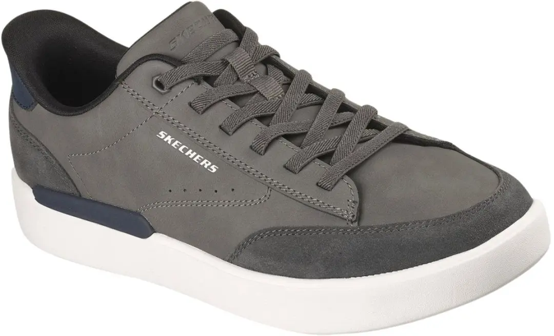 Skechers Verloma Radical Sneakers Heren 41 - Donkergrijs/Darkblue/Wit