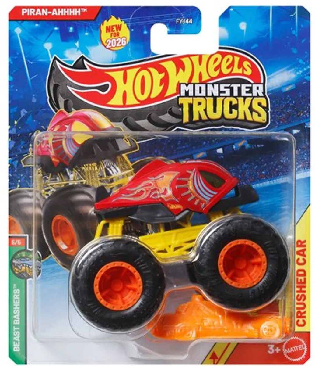 Hot Wheels Monster Jam Truck Piran-ahhhh LA10