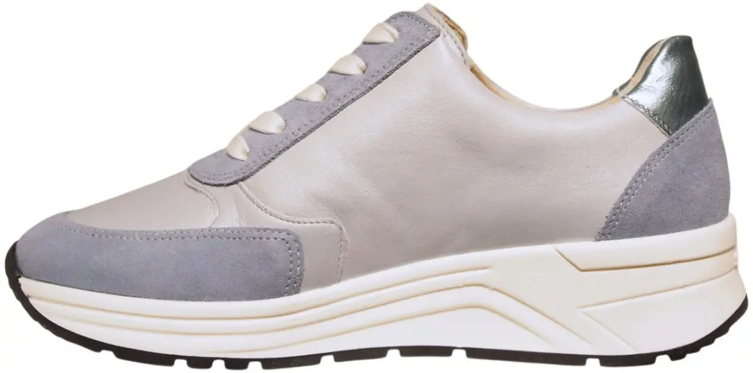 Solidus Karma Leren Dames Sneakers 59083 - 38 - Blauw - afbeelding 2 van 6