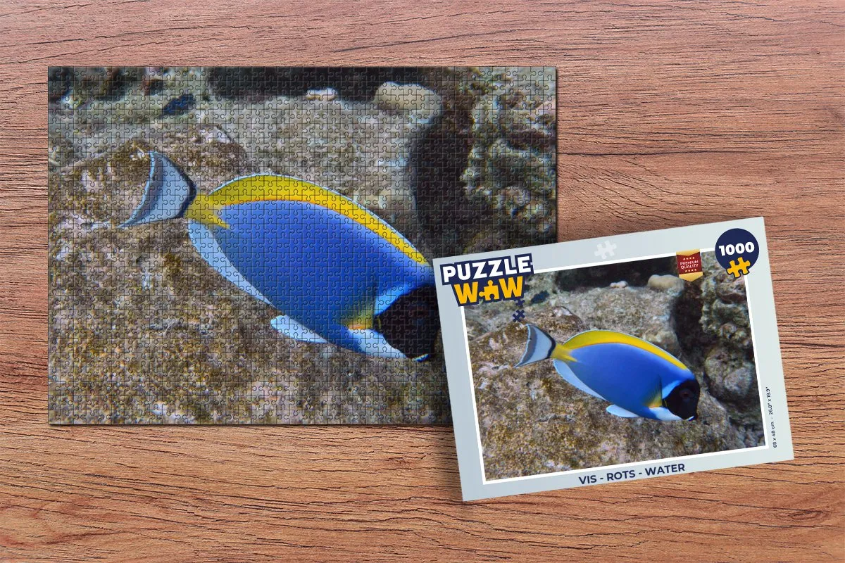 PuzzleWow Legpuzzel 1000 Stuks - Multicolor