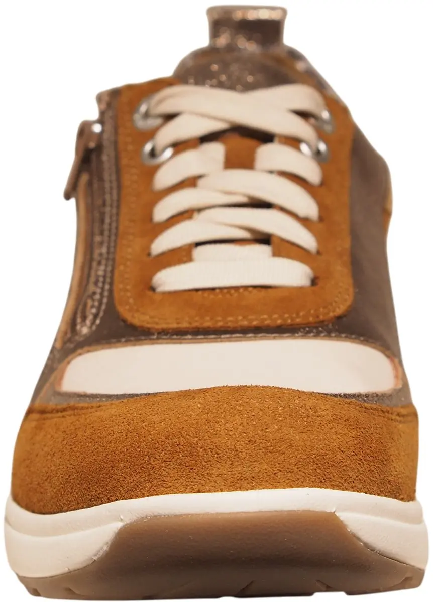 Xsensible Valetta Dames Sneakers - Cognac/Naturel