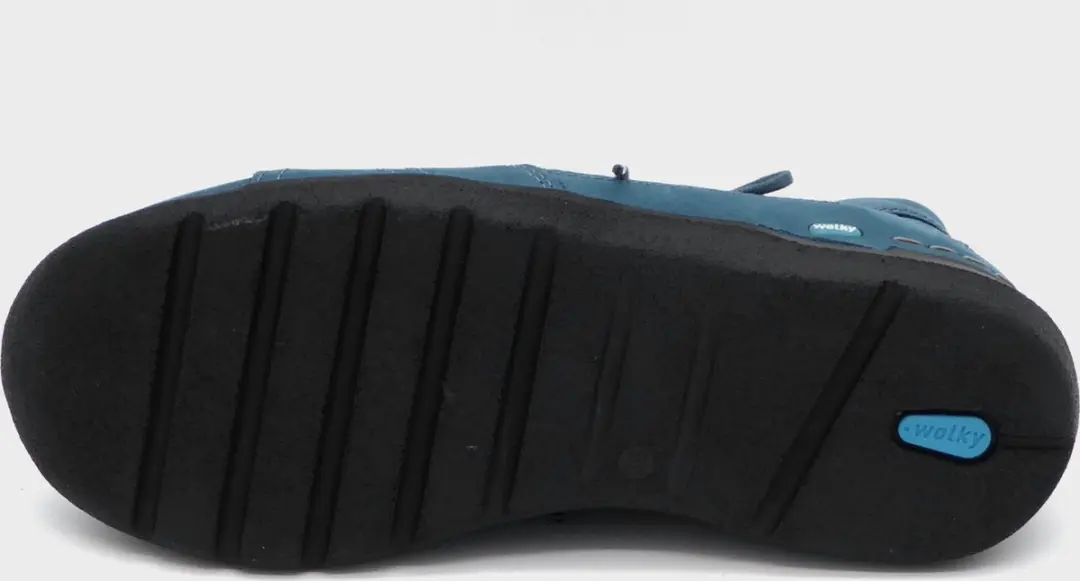 Wolky Why Antique Dames Veterschoenen - Atlantic Blue - 38 - afbeelding 6 van 6
