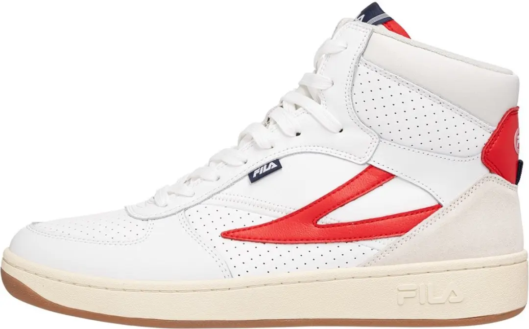 Fila basketbalschoen voor dames Fila Sevaro Mid Women White-Fila Red