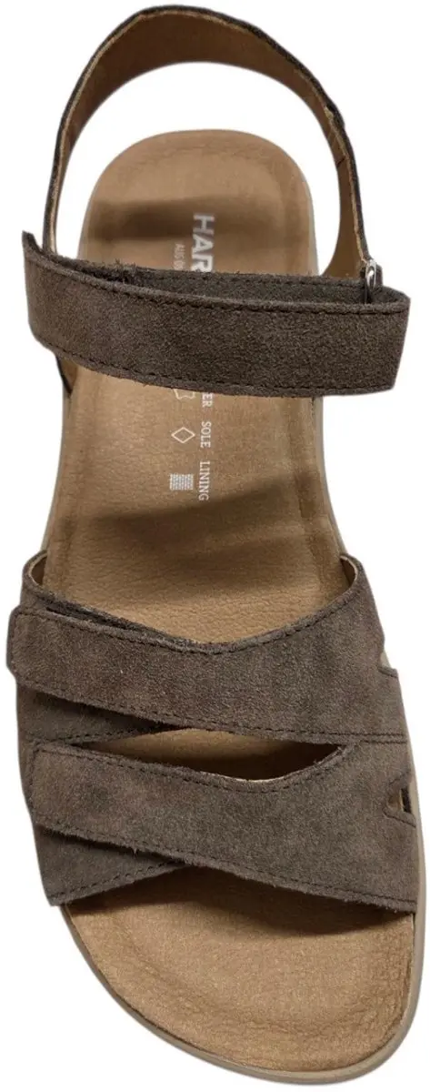 Hartjes Woogie Sandalen 42 - Grijs Suede