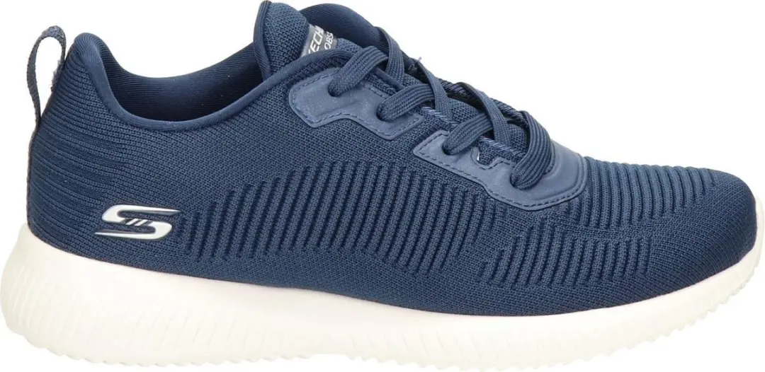 Skechers Bobs Squad Tough Talk dames sneakers - Blauw