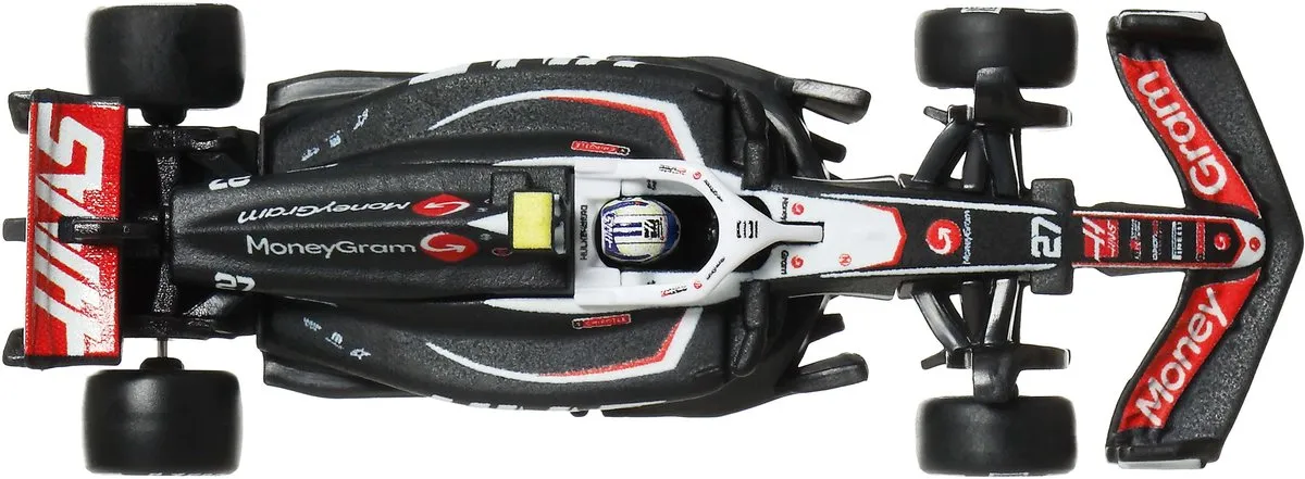 Hot Wheels Formula 1 MoneyGram Haas F1 Team #20 Racewagen - Meerkleurig