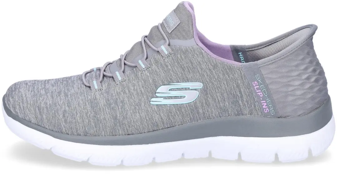 Skechers Summits Hands Free Slip-Ins Dames Instapschoen - Grijs - afbeelding 3 van 6